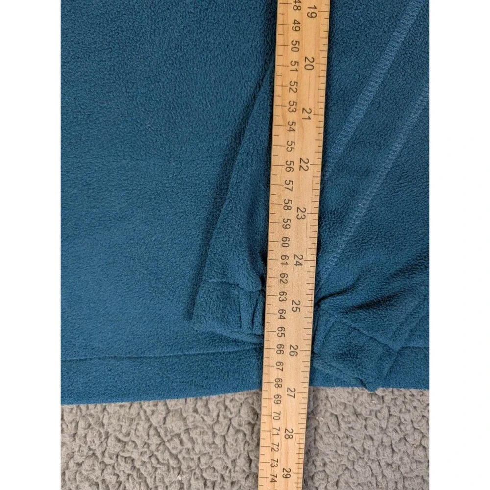 Columbia Men's Blue Quarter-Zip Fleece Pullover Outdoor Activewear Jacket Sz XL